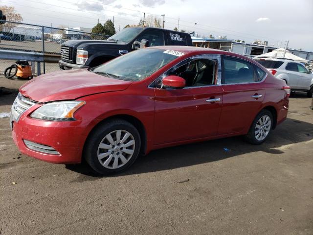 nissan sentra s 2014 3n1ab7ap2ey242291