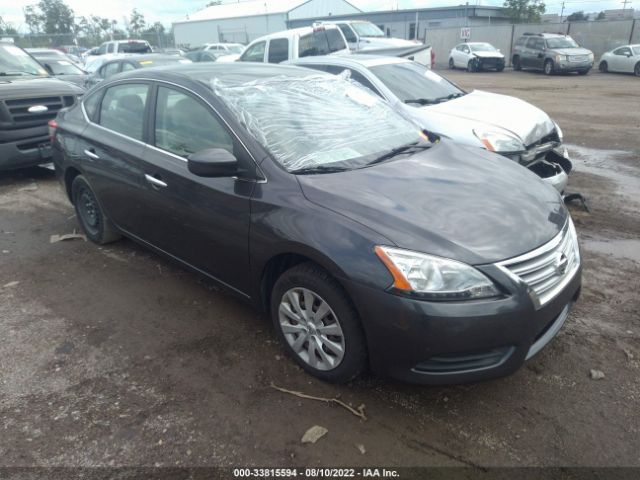 nissan sentra 2014 3n1ab7ap2ey242338