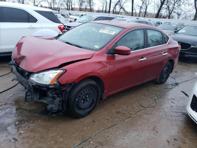 nissan sentra 2014 3n1ab7ap2ey247779