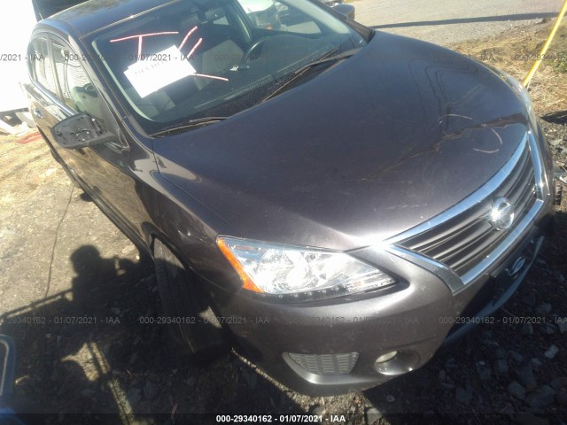 nissan sentra 2014 3n1ab7ap2ey252626