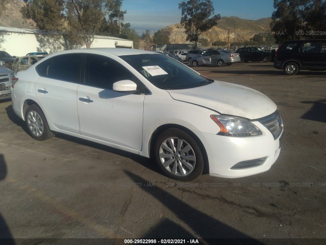 nissan sentra 2014 3n1ab7ap2ey264694