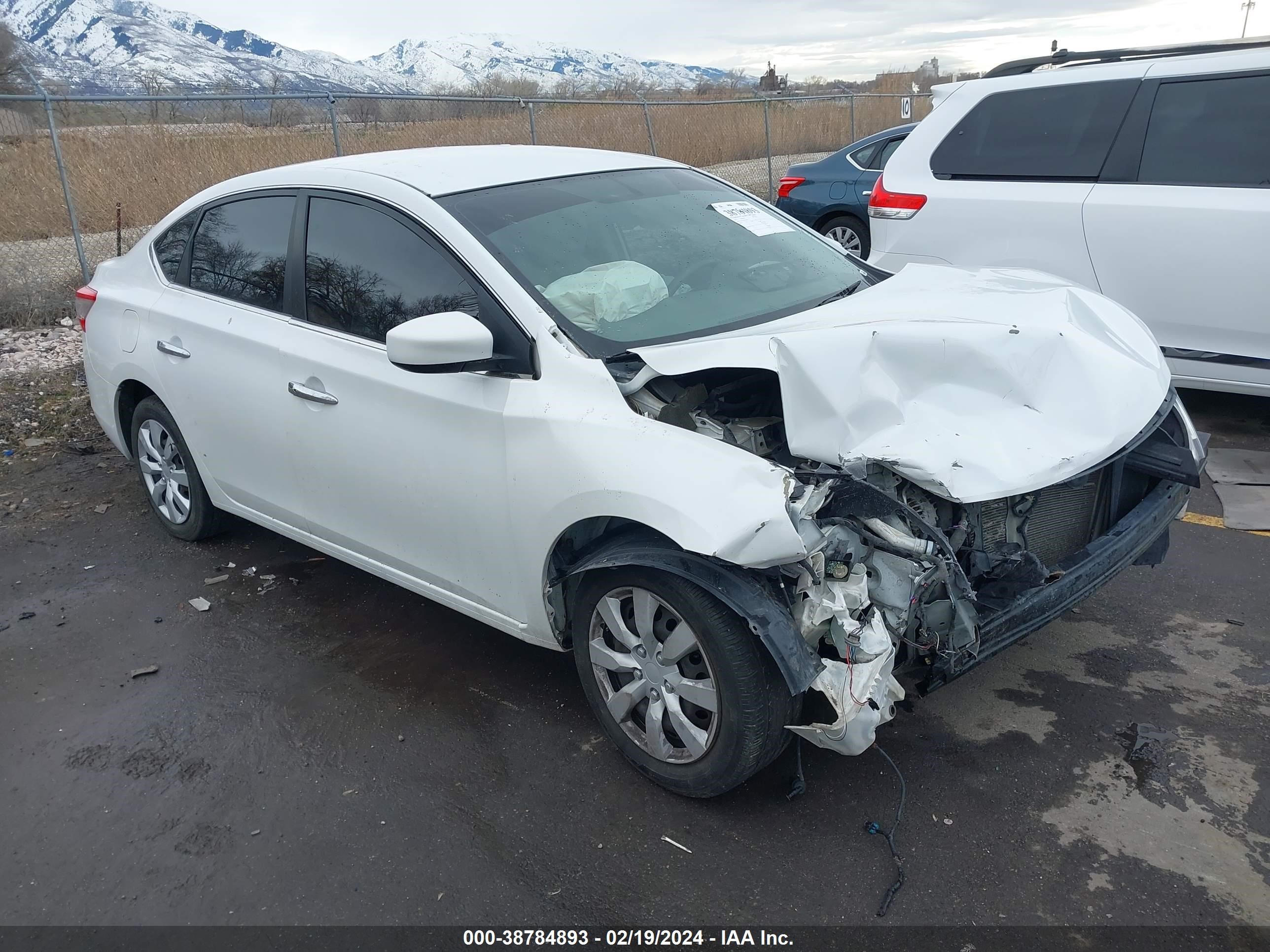 nissan sentra 2014 3n1ab7ap2ey268745