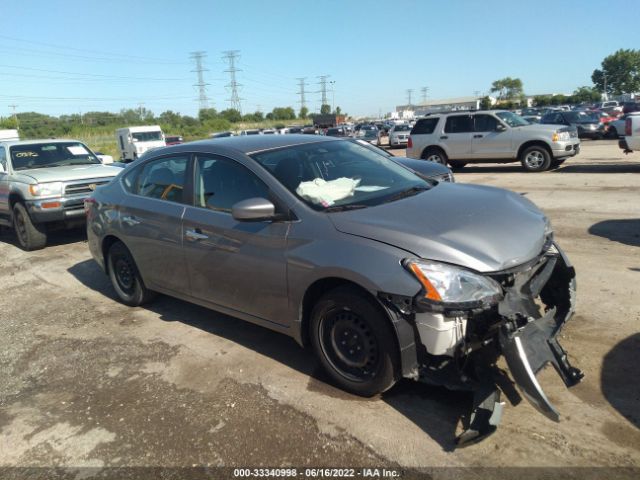 nissan sentra 2014 3n1ab7ap2ey286047