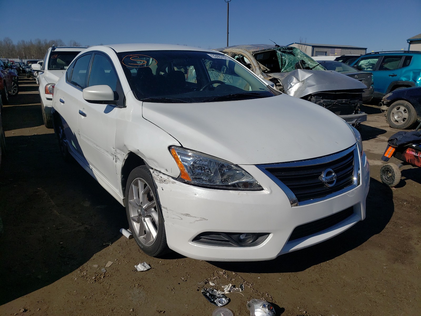 nissan sentra s 2014 3n1ab7ap2ey294441