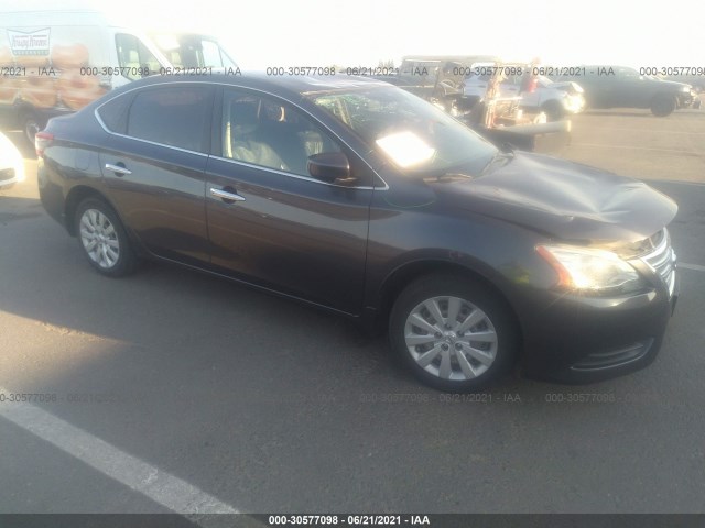 nissan sentra 2014 3n1ab7ap2ey301467