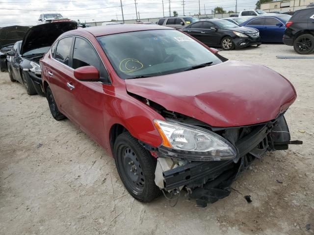 nissan sentra s 2014 3n1ab7ap2ey313411