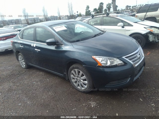 nissan sentra 2014 3n1ab7ap2ey326644