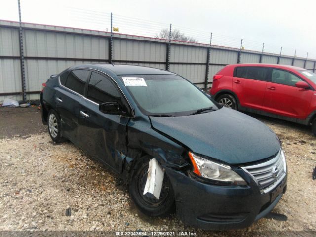 nissan sentra 2014 3n1ab7ap2ey332640