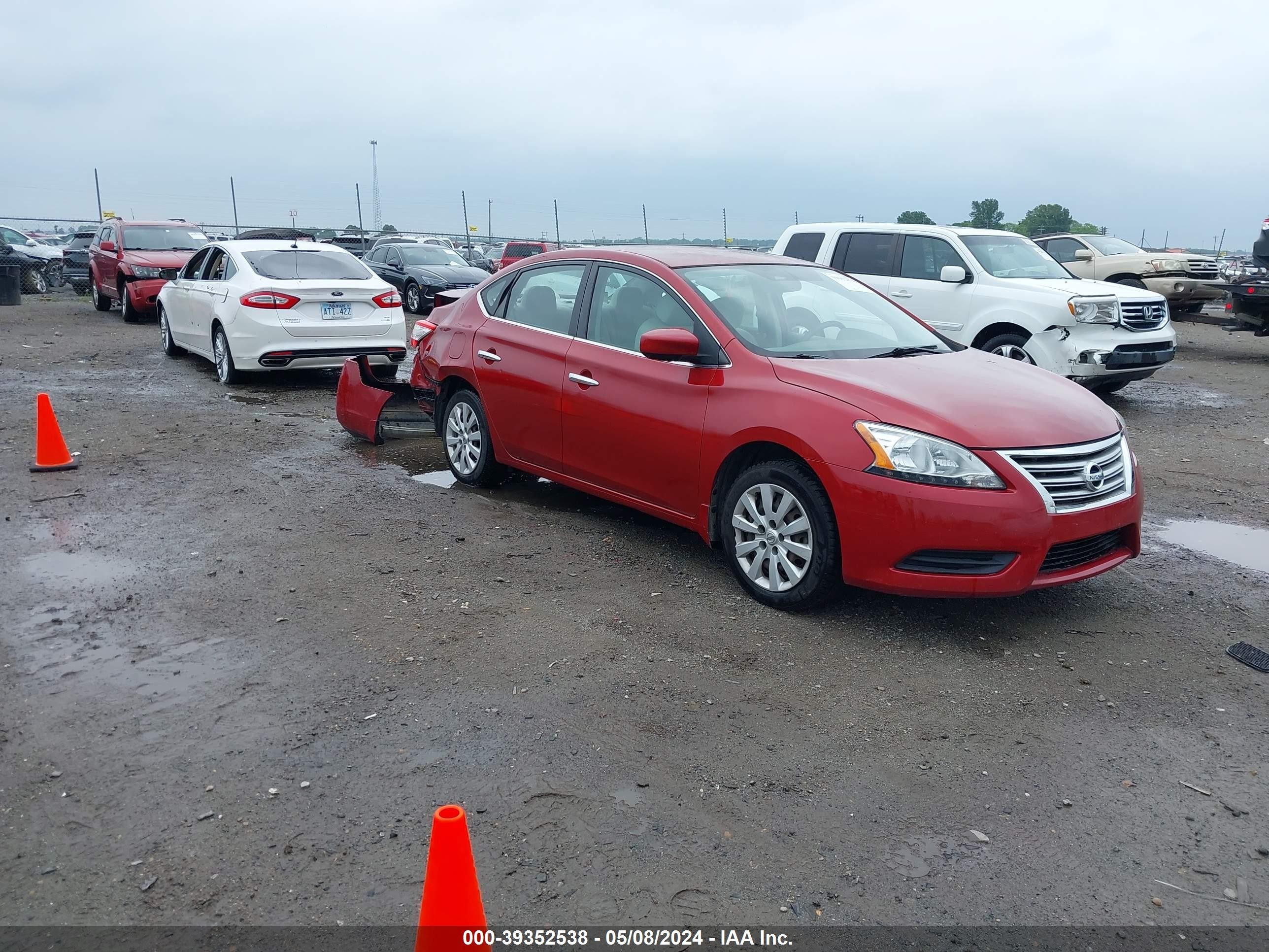 nissan sentra 2014 3n1ab7ap2ey332976