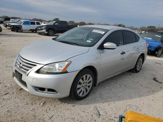 nissan sentra s 2015 3n1ab7ap2fl642592