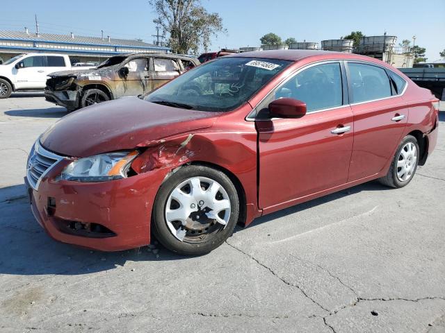 nissan sentra s 2015 3n1ab7ap2fl658114