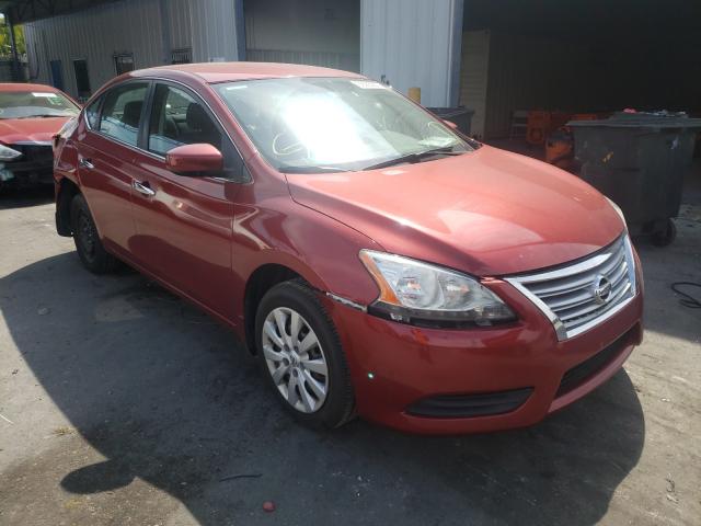 nissan sentra s 2015 3n1ab7ap2fl672451