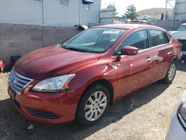 nissan sentra s 2015 3n1ab7ap2fl679853