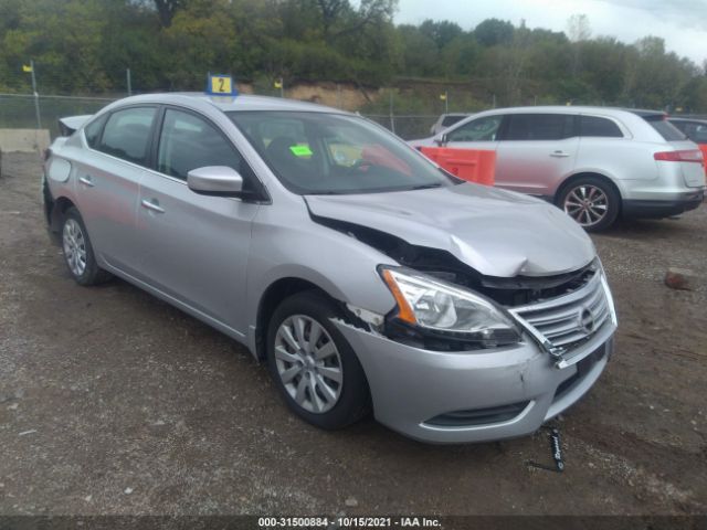 nissan sentra 2015 3n1ab7ap2fy280055