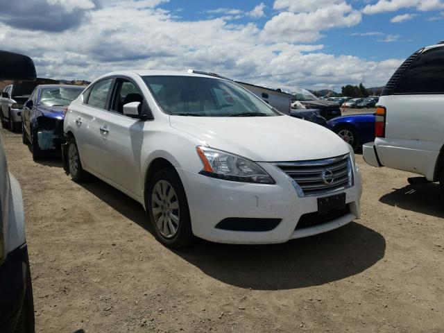 nissan sentra s 2015 3n1ab7ap2fy306640