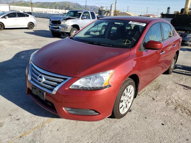 nissan sentra s 2015 3n1ab7ap2fy319355