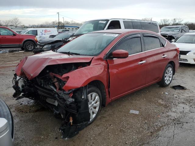 nissan sentra s 2016 3n1ab7ap2gl677876