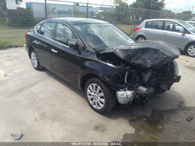 nissan sentra 2016 3n1ab7ap2gy226496