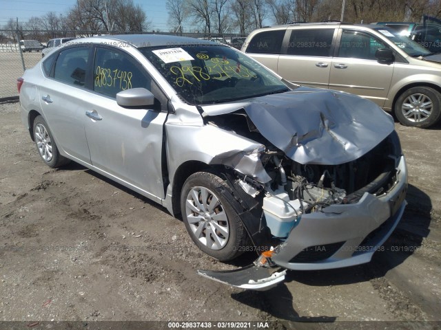 nissan sentra 2016 3n1ab7ap2gy229477