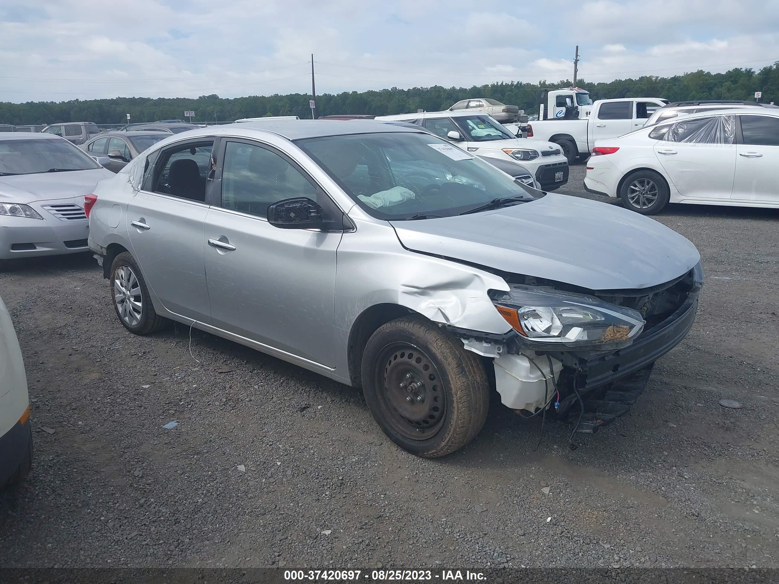 nissan sentra 2016 3n1ab7ap2gy231441