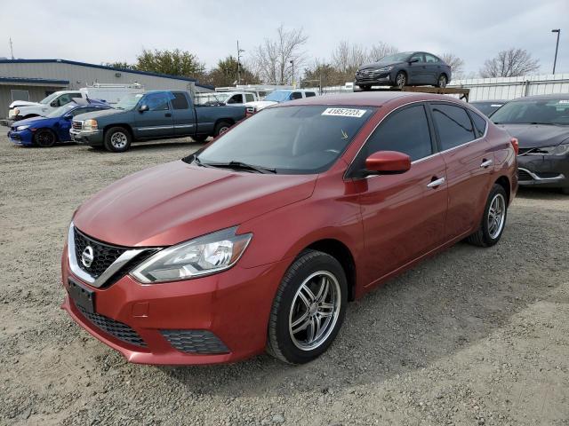 nissan sentra s 2016 3n1ab7ap2gy237269