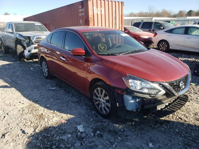 nissan sentra s 2016 3n1ab7ap2gy242780