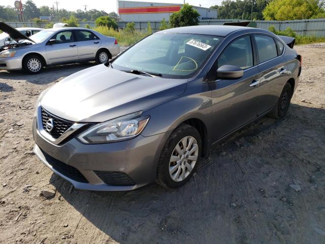 nissan sentra s 2016 3n1ab7ap2gy257280