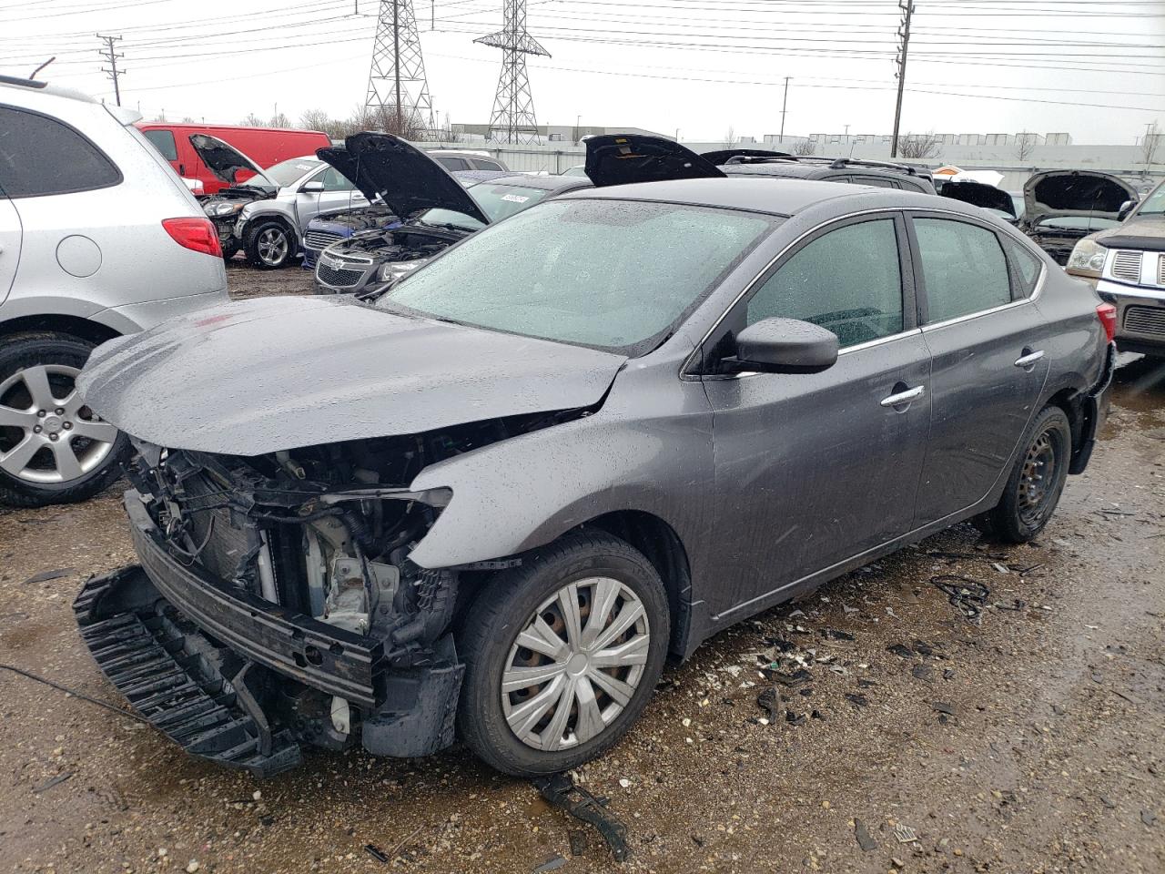 nissan sentra 2016 3n1ab7ap2gy288402