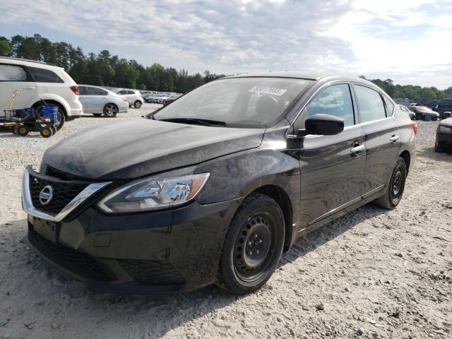 nissan sentra s 2017 3n1ab7ap2hl644409