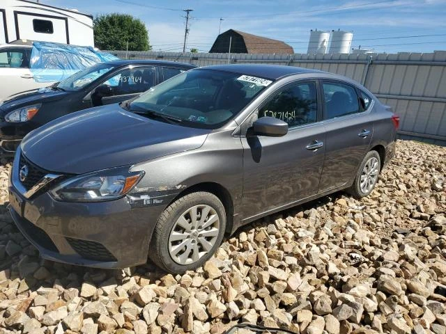 nissan sentra s 2017 3n1ab7ap2hl658942