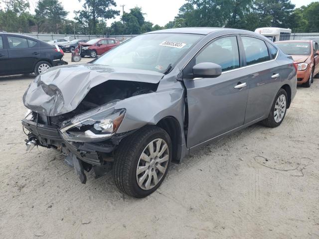 nissan sentra s 2017 3n1ab7ap2hy222644