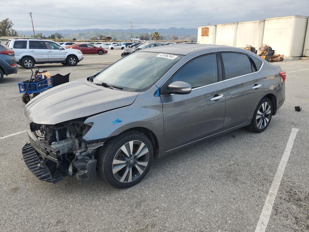 nissan sentra 2017 3n1ab7ap2hy256700