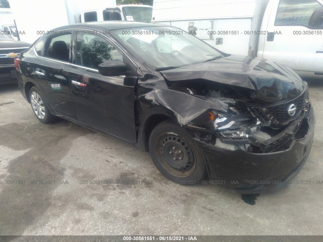 nissan sentra 2017 3n1ab7ap2hy312456