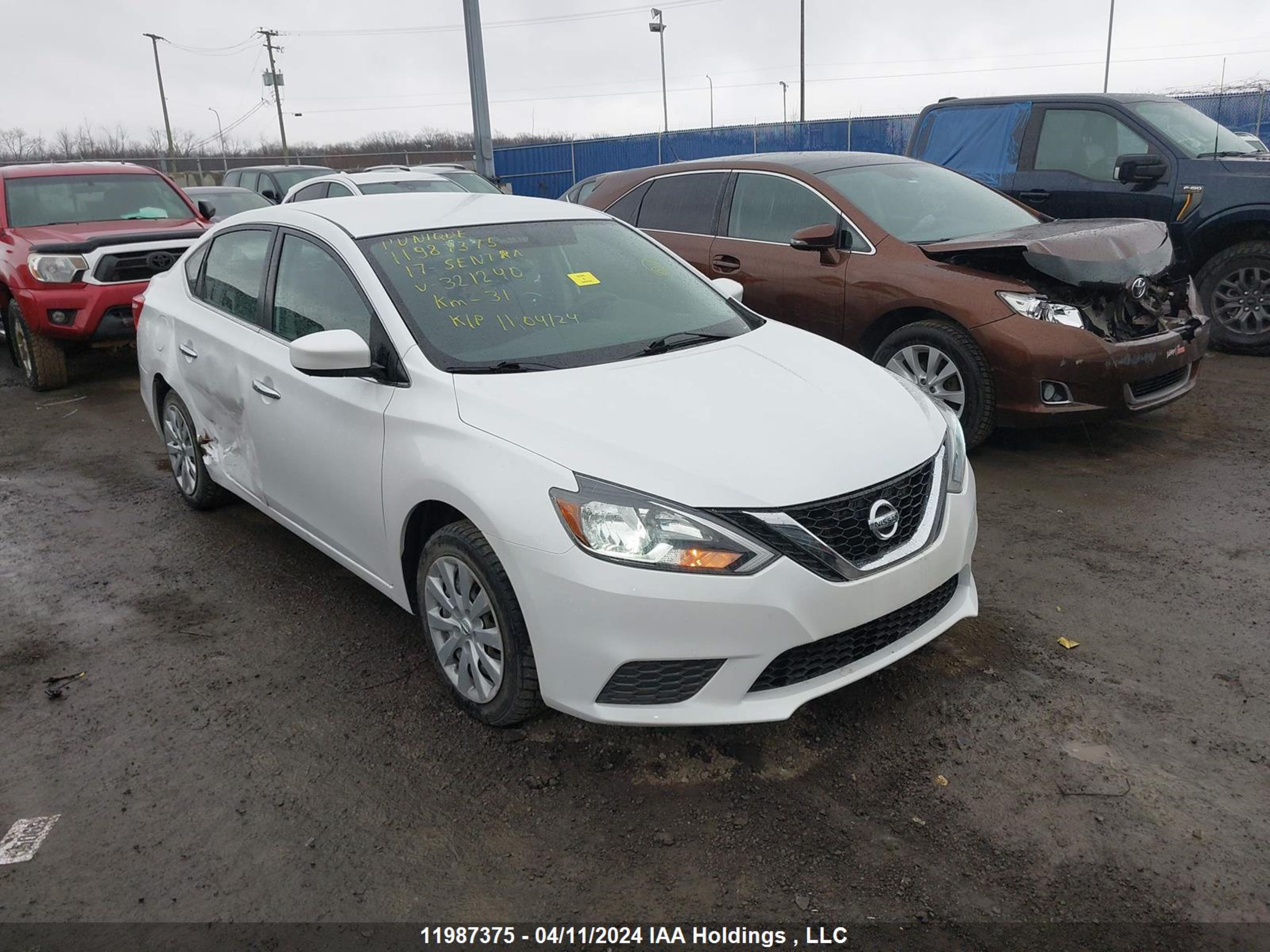 nissan sentra 2017 3n1ab7ap2hy321240