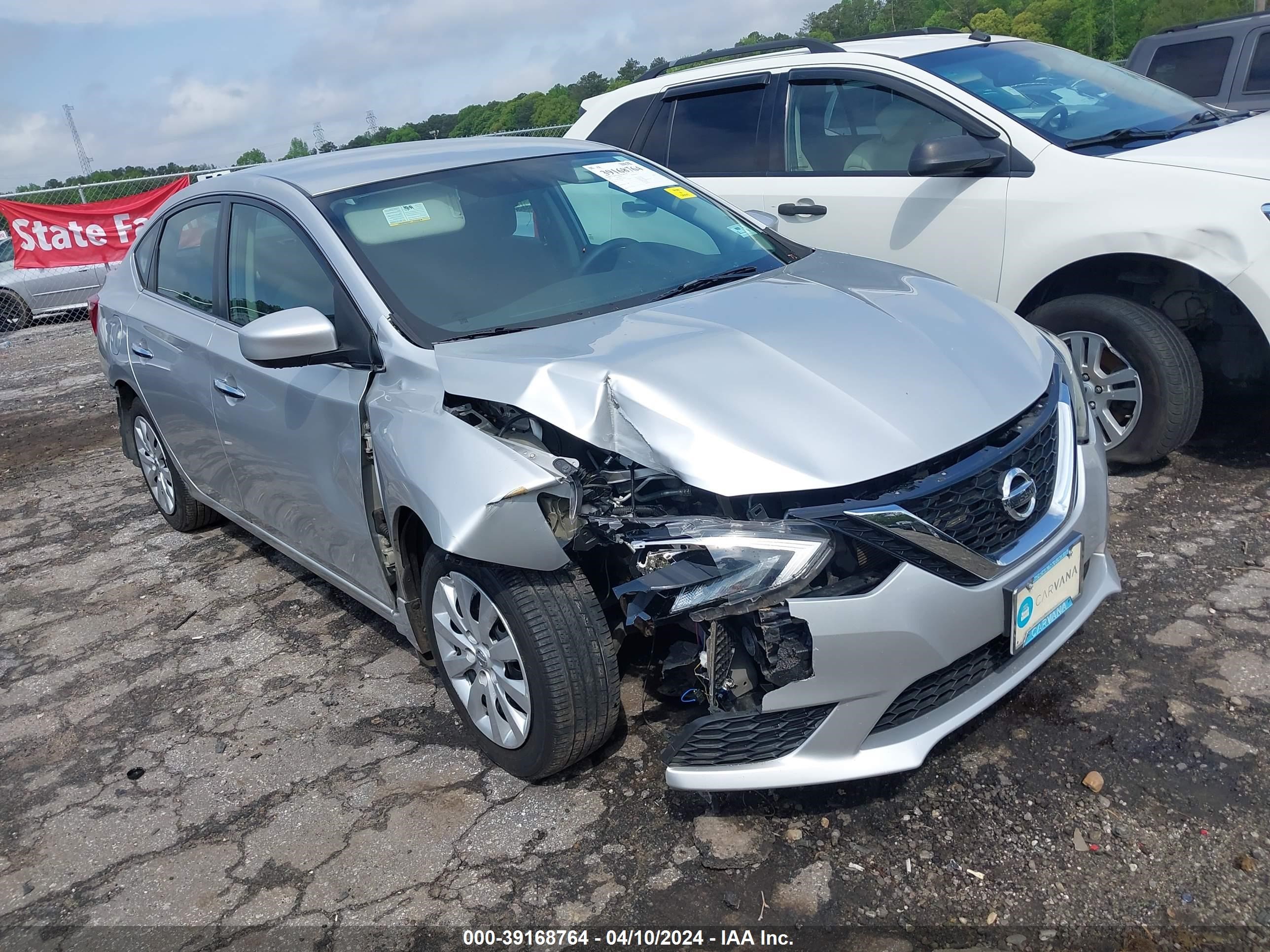 nissan sentra 2017 3n1ab7ap2hy338104