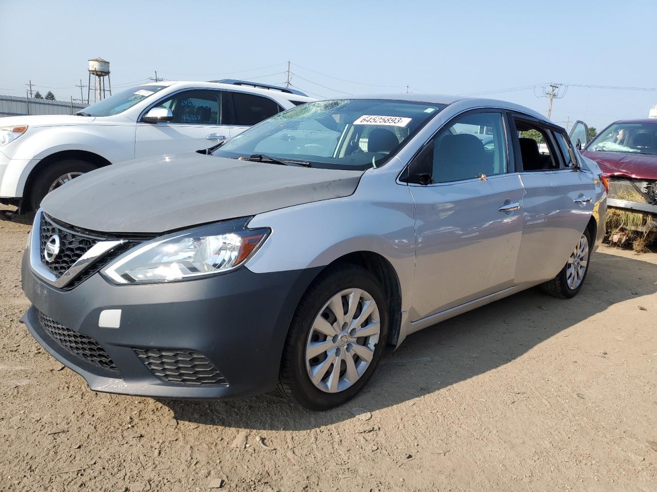 nissan sentra s 2017 3n1ab7ap2hy344033