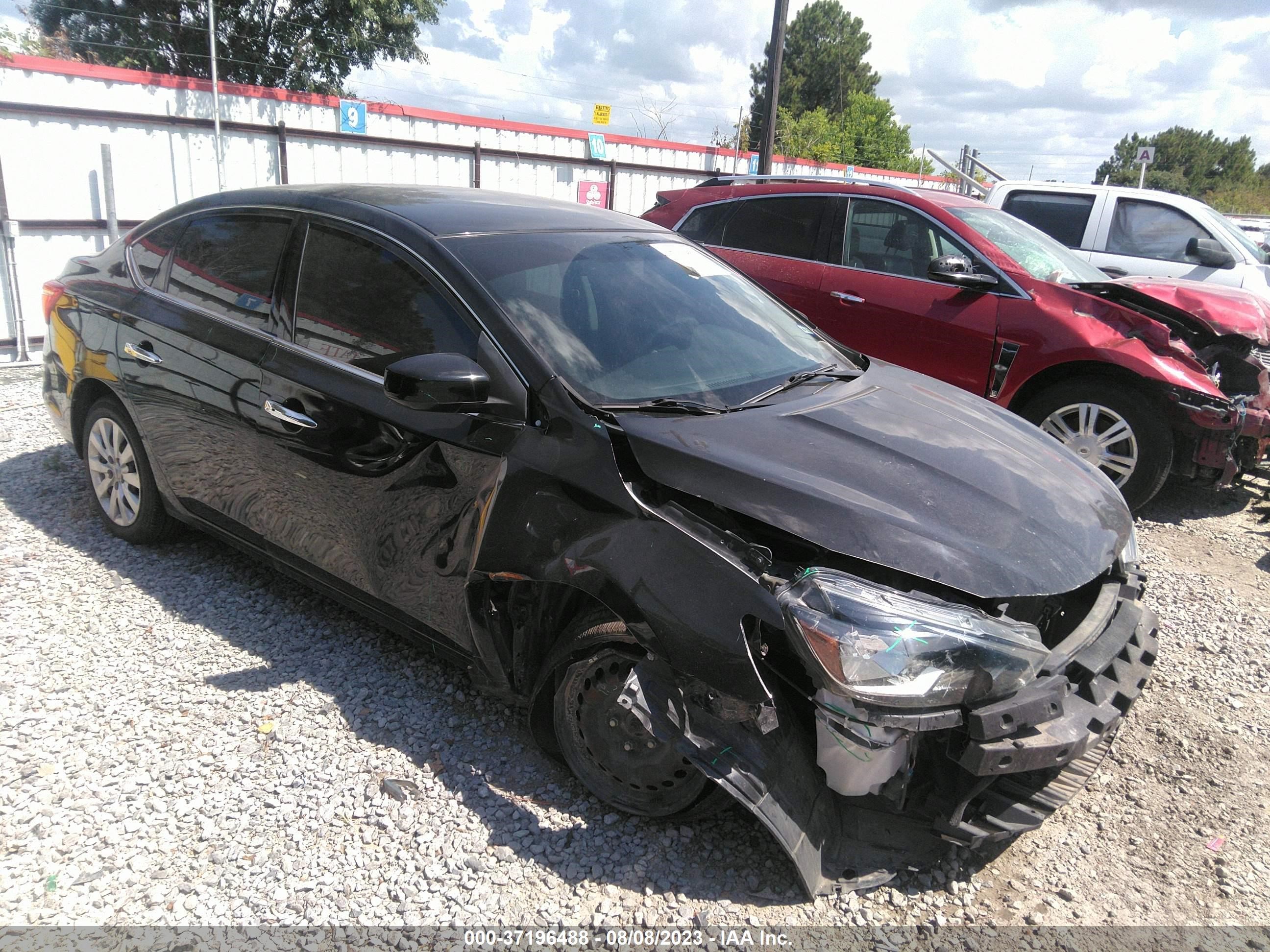 nissan sentra 2017 3n1ab7ap2hy352407