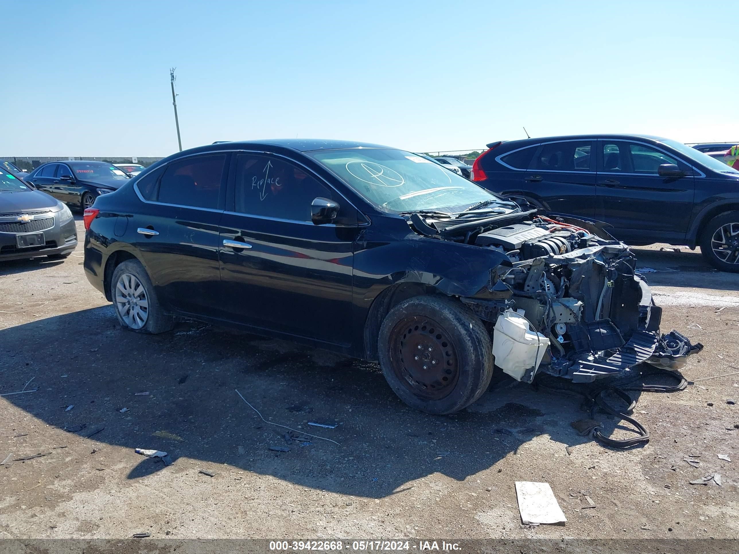 nissan sentra 2017 3n1ab7ap2hy399274