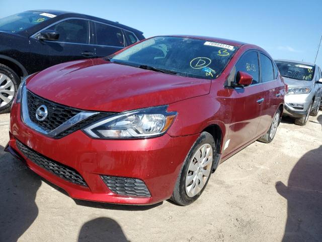 nissan sentra s 2017 3n1ab7ap2hy410306