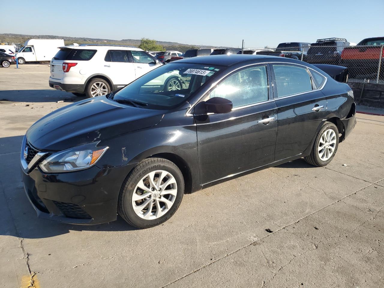 nissan sentra 2018 3n1ab7ap2jy240924