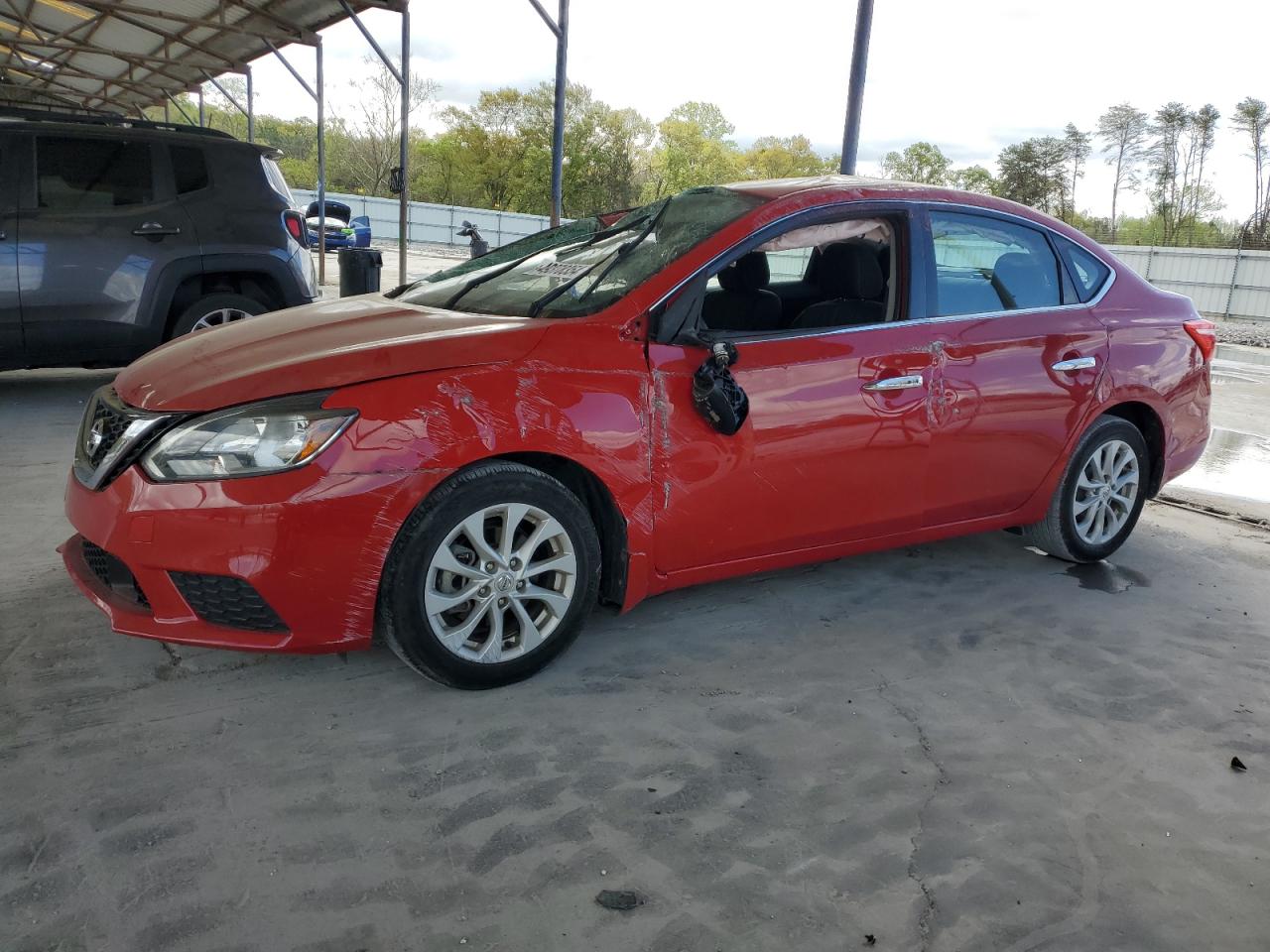 nissan sentra 2018 3n1ab7ap2jy284812