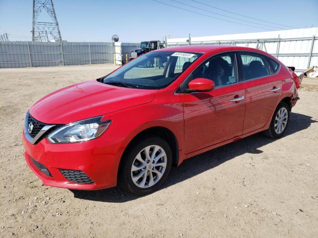 nissan sentra s 2019 3n1ab7ap2kl611482