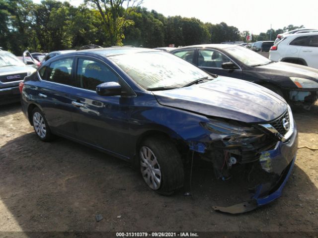 nissan sentra 2019 3n1ab7ap2ky218861