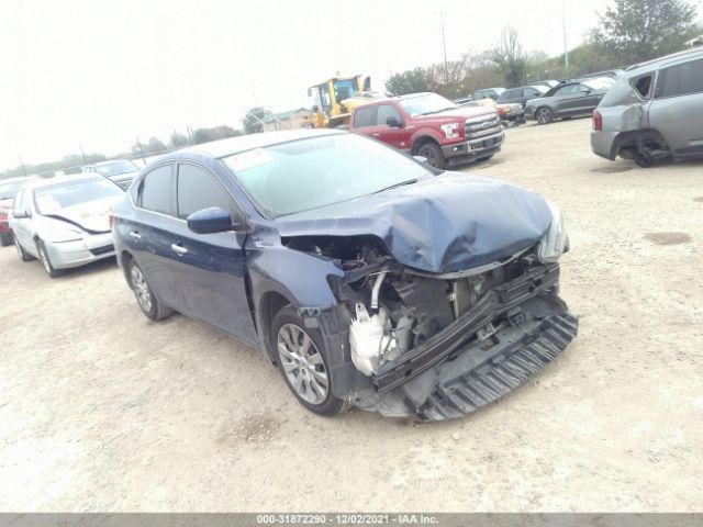 nissan sentra 2019 3n1ab7ap2ky252377