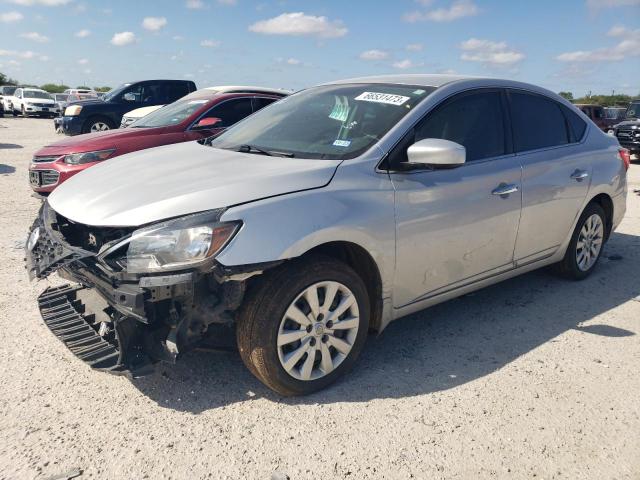 nissan sentra s 2019 3n1ab7ap2ky274864