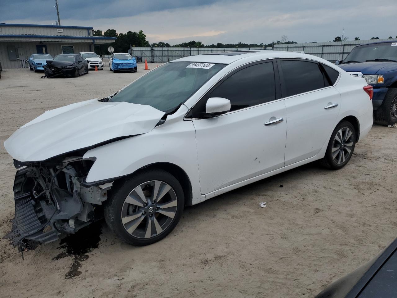 nissan sentra 2019 3n1ab7ap2ky278509