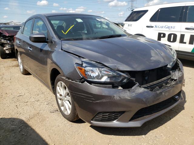 nissan sentra s 2019 3n1ab7ap2ky313274