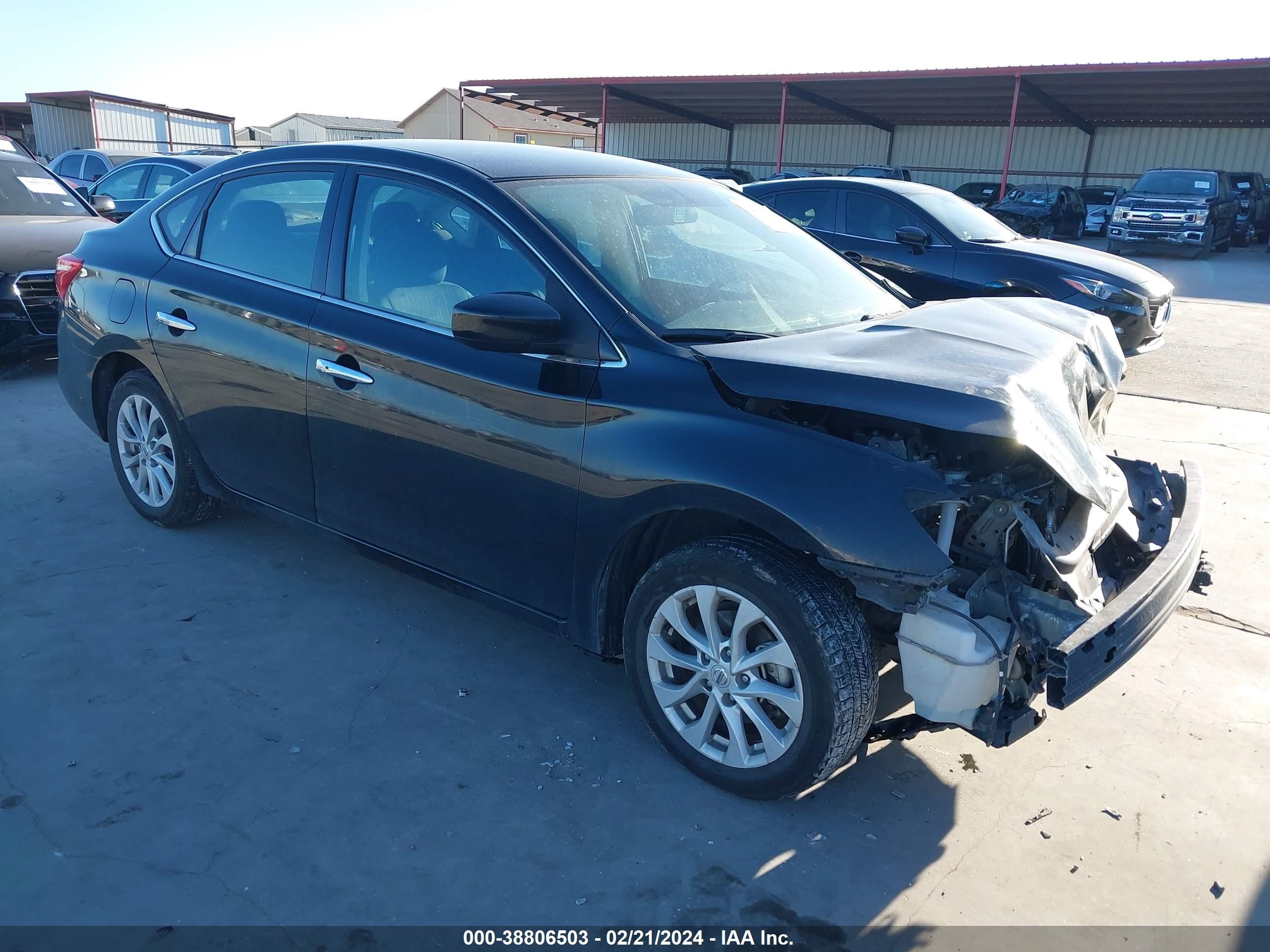 nissan sentra 2019 3n1ab7ap2ky341253