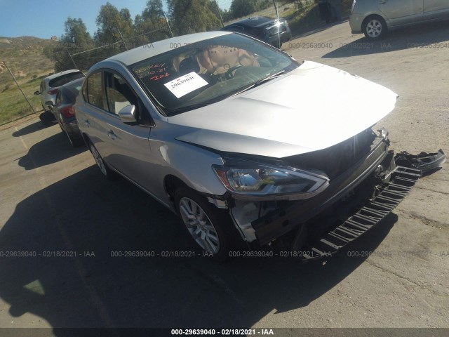 nissan sentra 2019 3n1ab7ap2ky343407