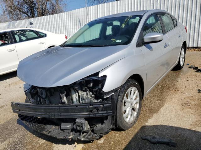 nissan sentra s 2019 3n1ab7ap2ky357811